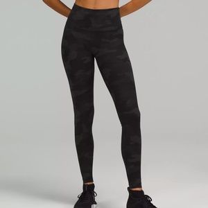 Lululemon Wunder Train black camp leggings